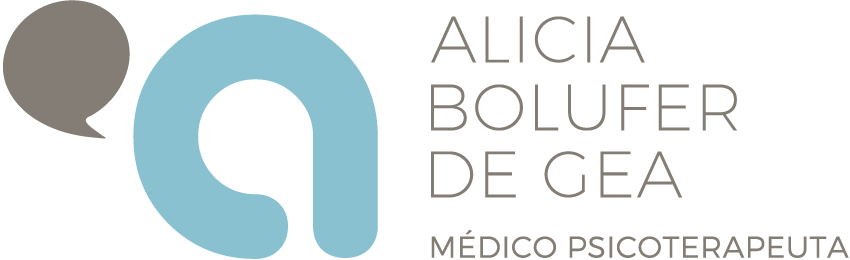 Logotipo Alicia bolufer de gea